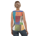 Muted Rainbow Sleeveless Tank Top